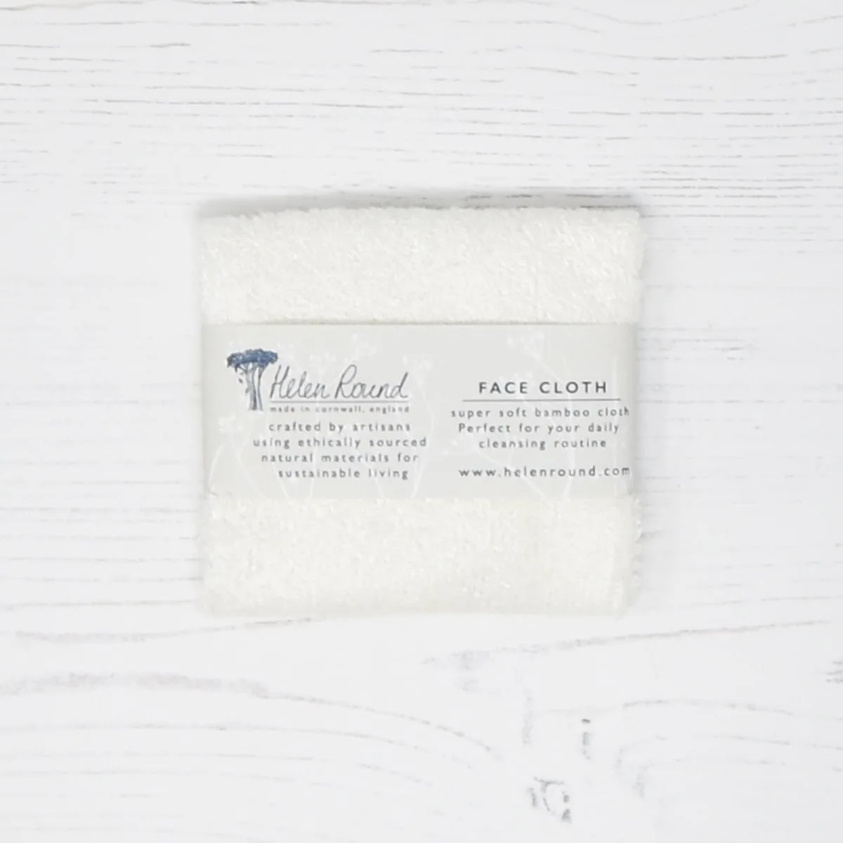 Bamboo Face Cloth Cream – Single