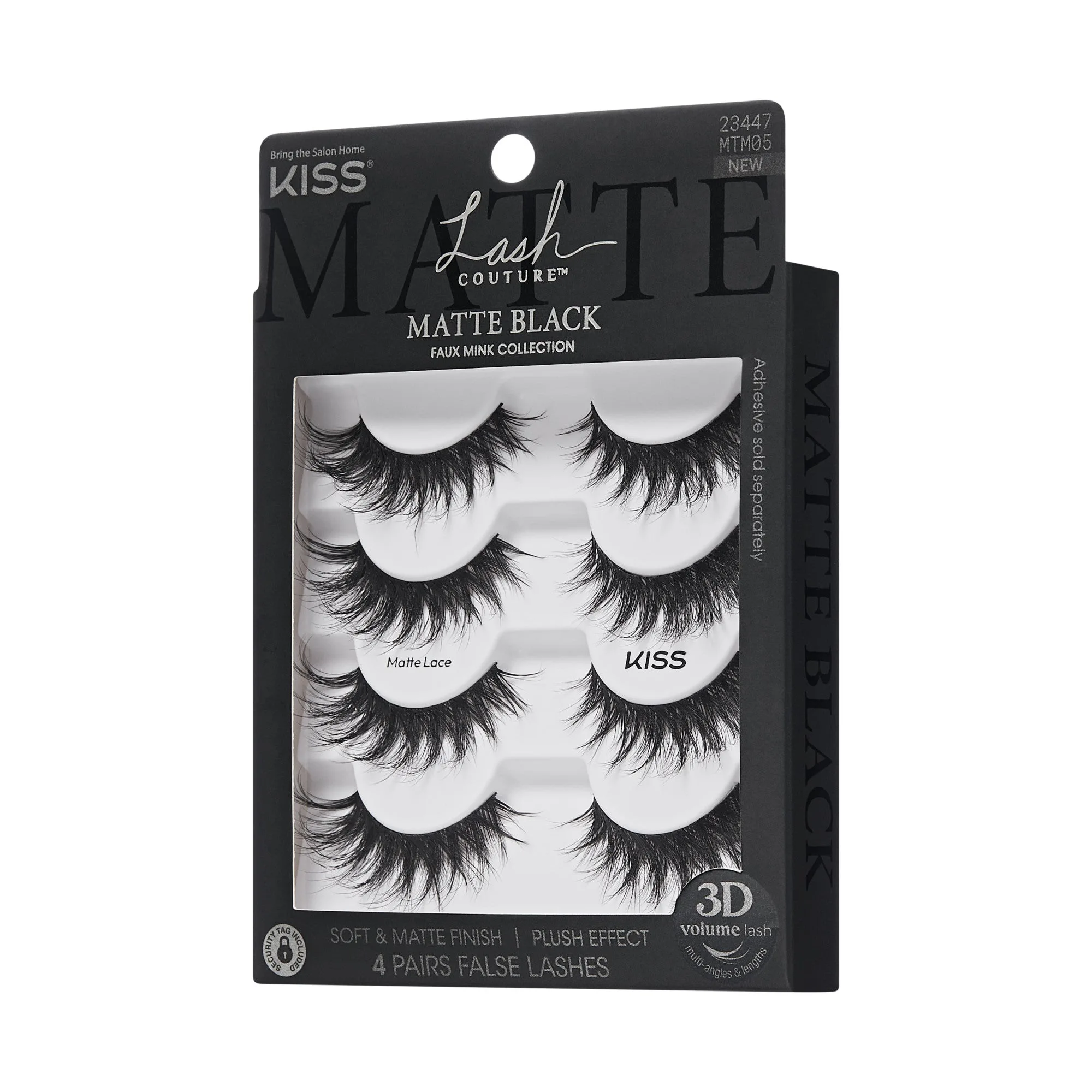 Kiss Lash Couture Matte Black Multipack: Everyday Lash Guide