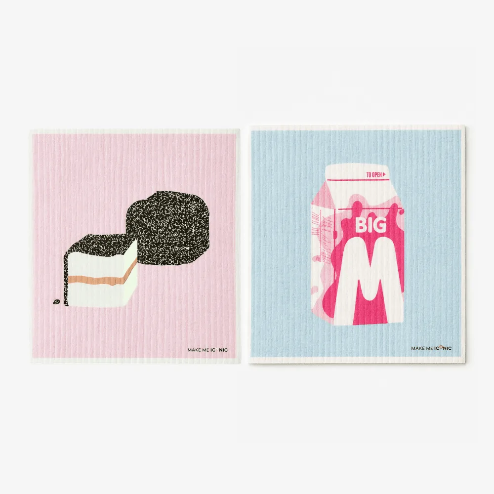 DISH CLOTH SPONGE - ICONIC AUSTRALIAN TREATS