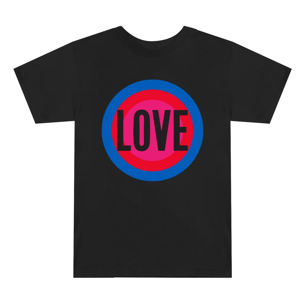 Love Circle T-Shirt (Black)