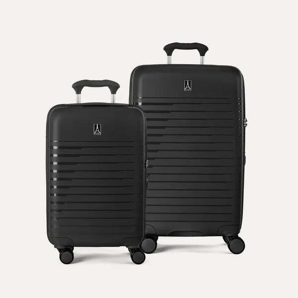 Ensemble Optima® bagage cabine compact extensible / bagage en soute moyen