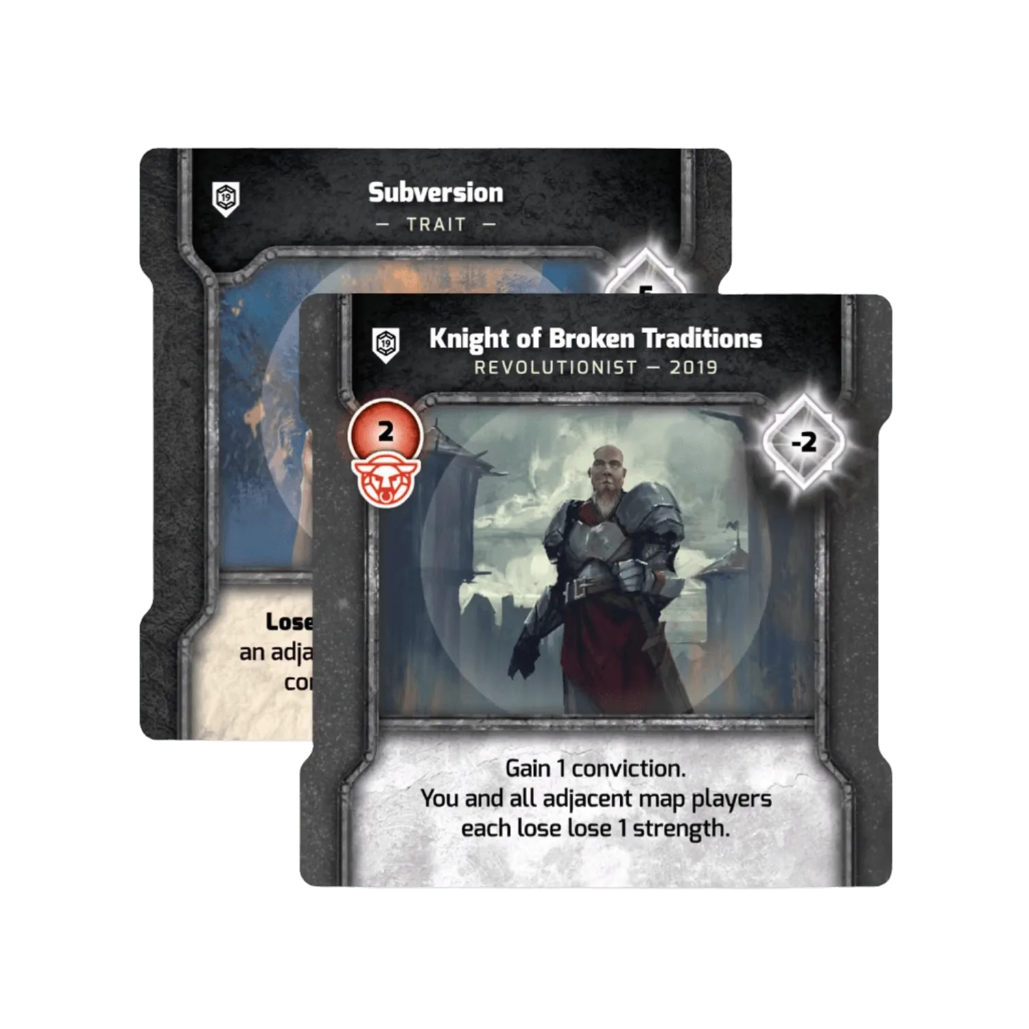 Vindication® Brettspiel Revolution Promo-Paar (2019)