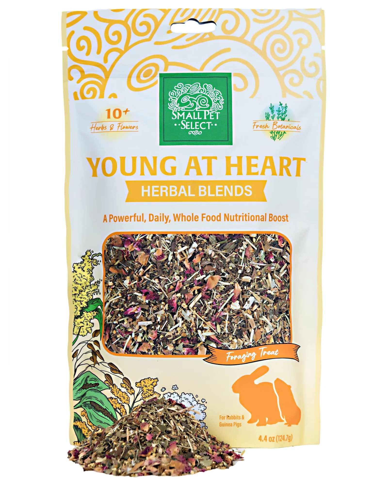 Young at Heart Kruidenmix: Voeding voor senior kleine huisdieren