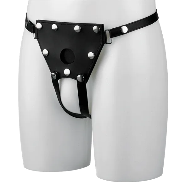 Unisex Crotchless Harness Setup for Electro Play