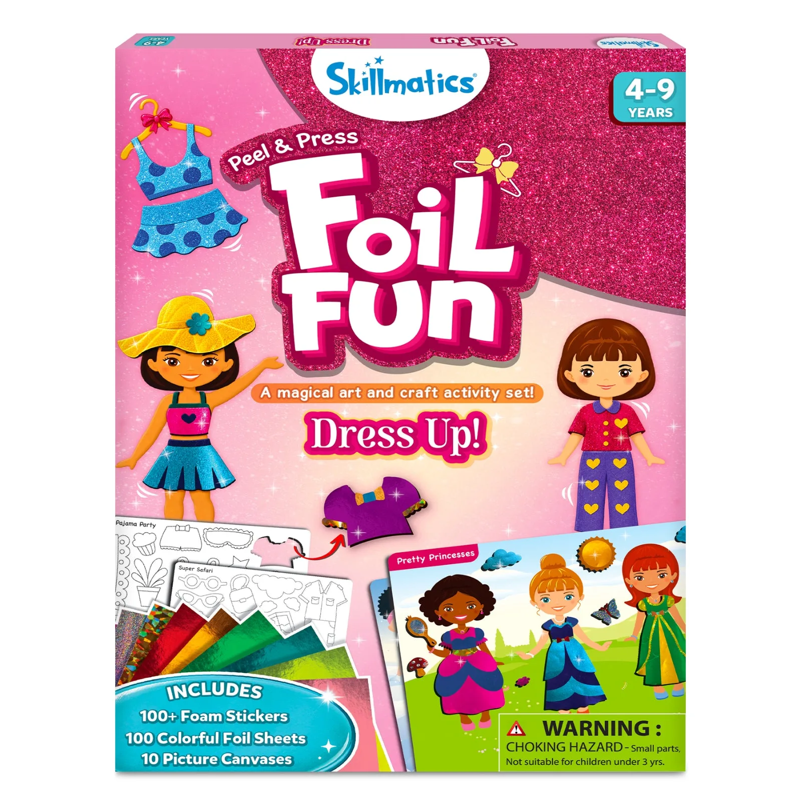 Foil Fun: Dress up! | No Mess Art Kit (ages 4-9)