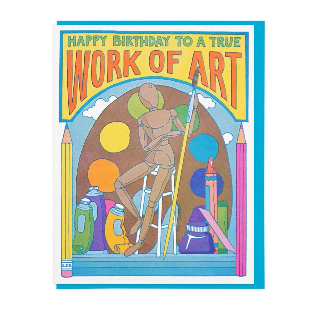 Kunstwerk Verjaardag