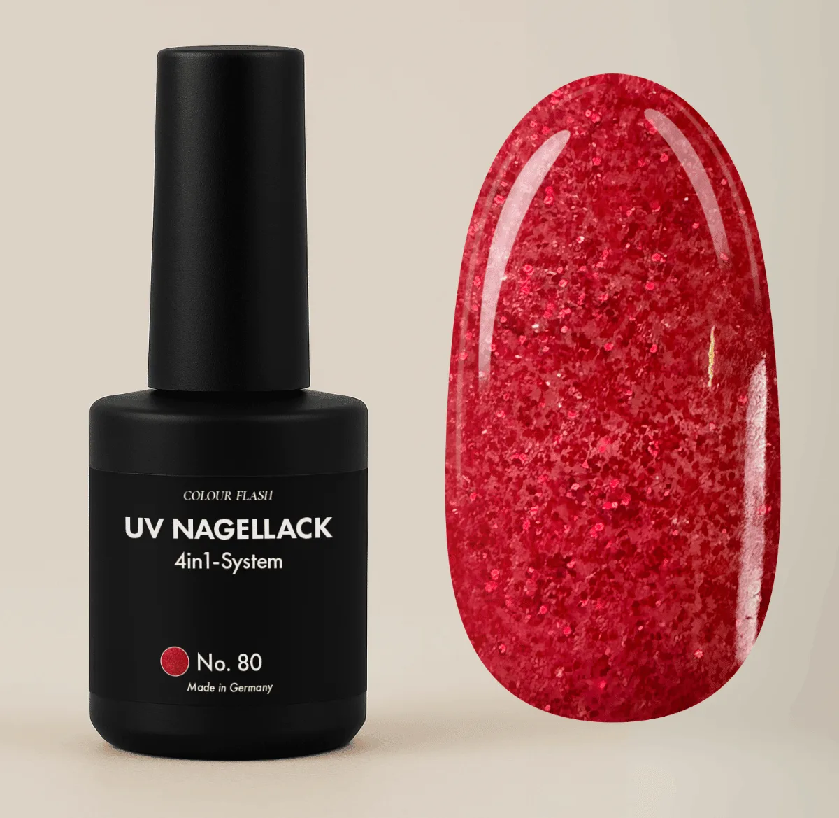 UV Nagellack No. 80 (4in1, 10ml)