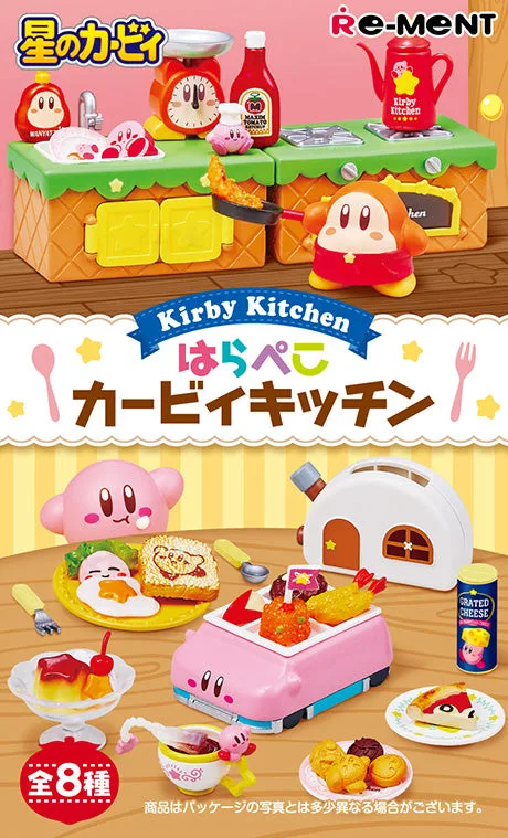 Re-Ment Kirby Hungry Kitchen Blind Box Inhoudsgids