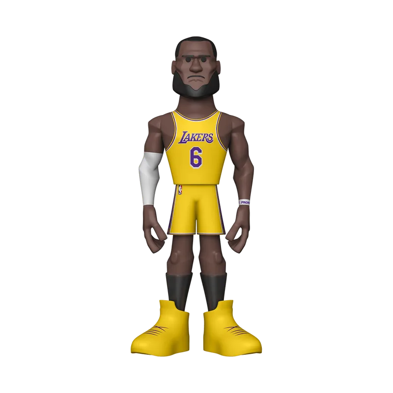 Funko Vinyl Gold Premium Figure (12-inch): NBA Los Angeles Lakers LeBron James