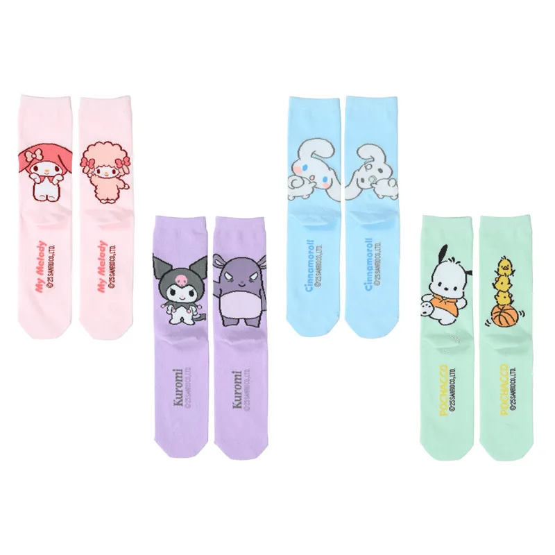 جوارب Sanrio Besties Crew vs Buddy: أيهما تختار؟