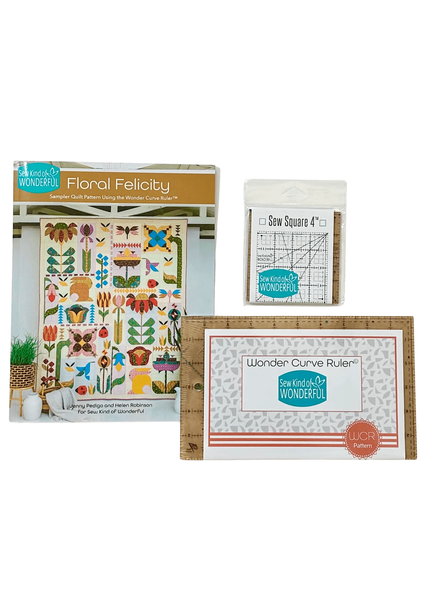 ماذا يوجد داخل كتاب Floral Felicity ومجموعة المسطرة