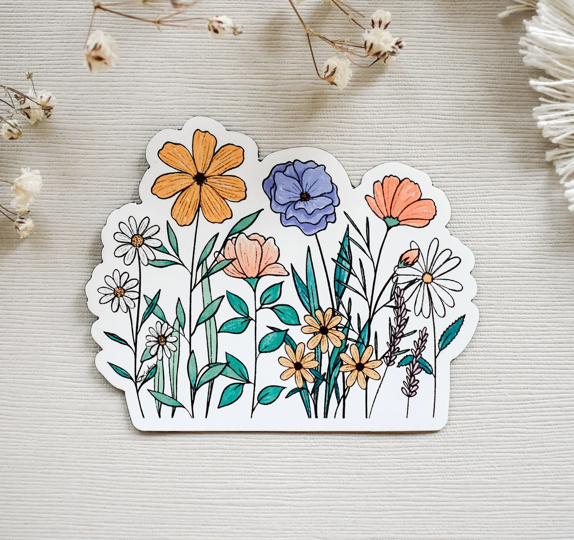 Wildflowers in Bloom Magnet