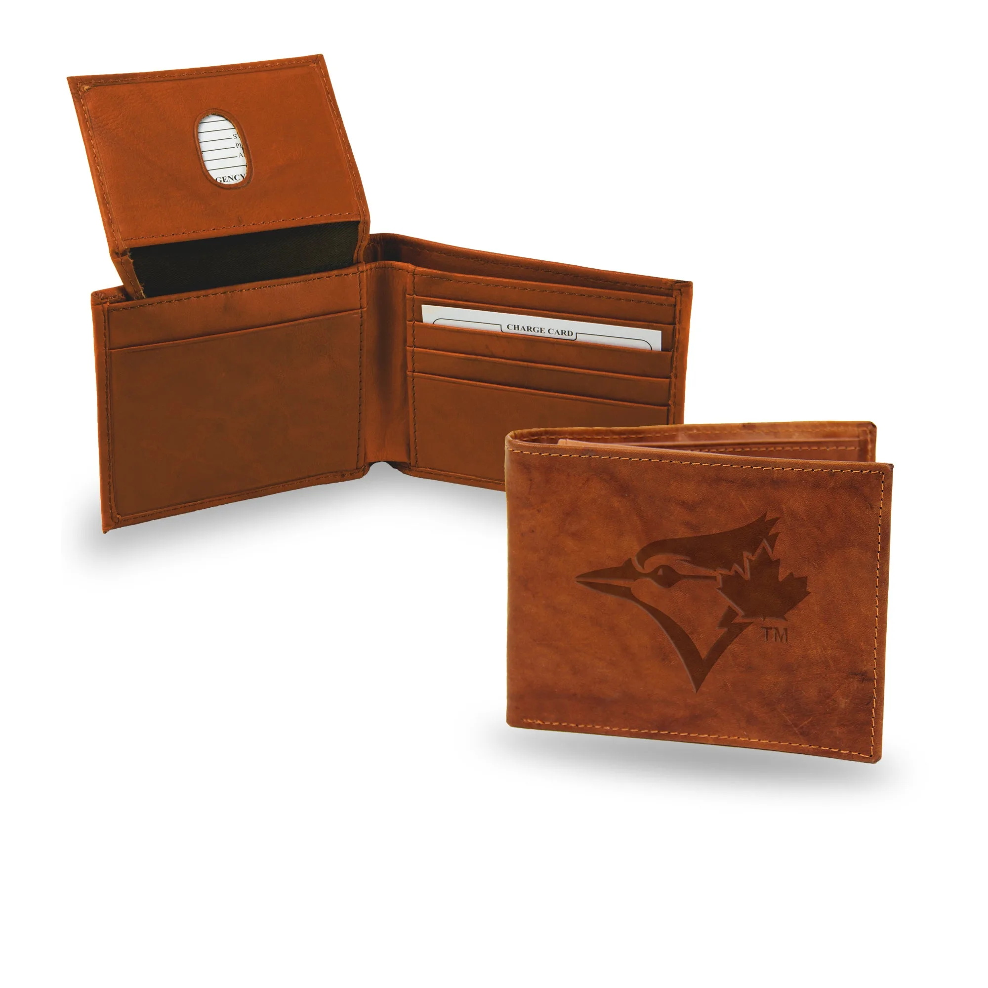 Toronto Blue Jays Embossed Leather Billfold Wallet