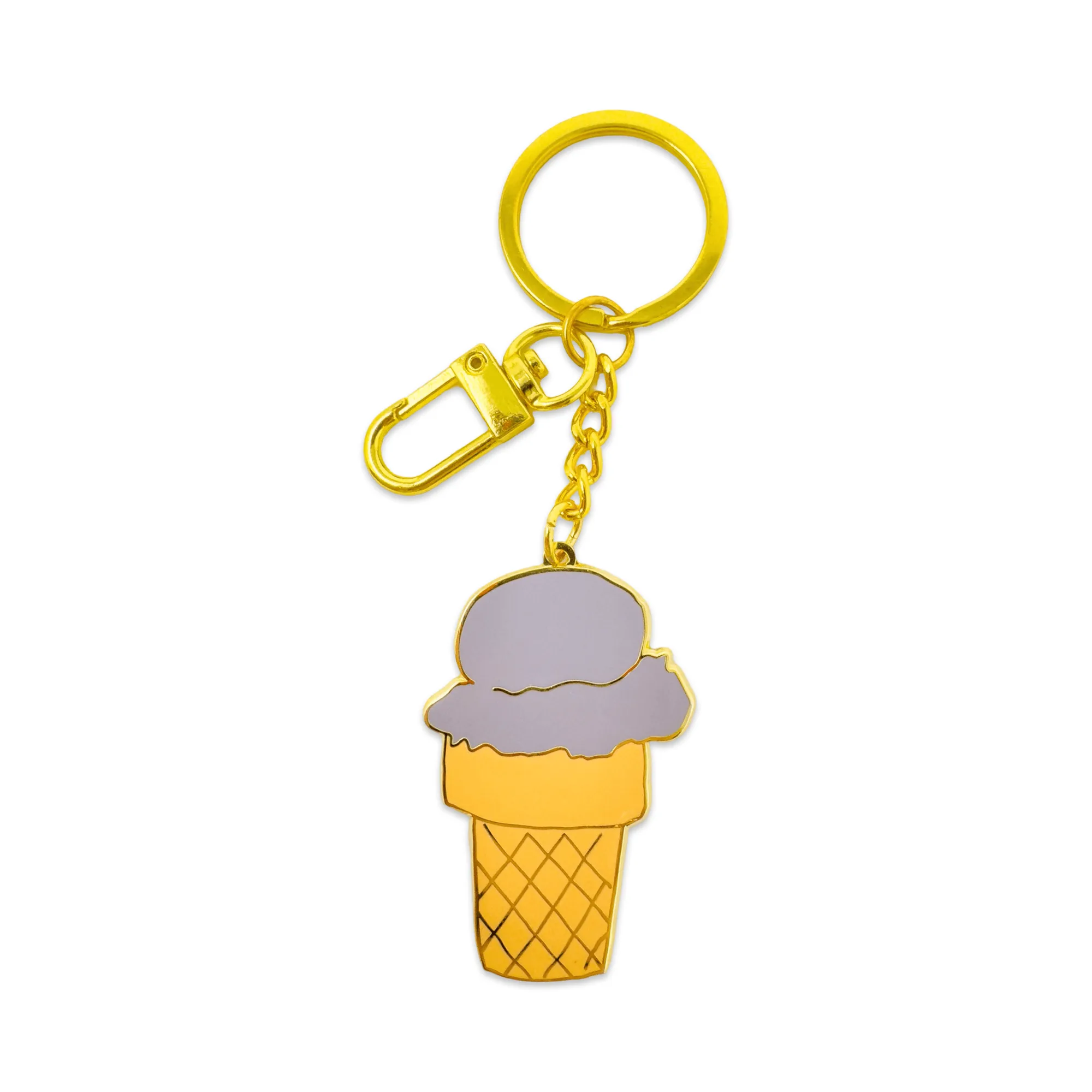 Porte-clés sac cornet de glace : comment l'attacher et le styliser