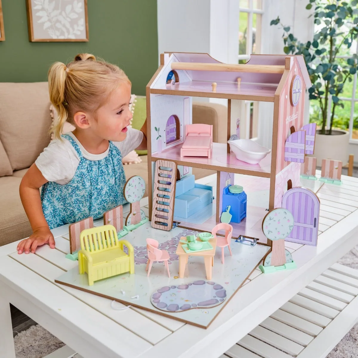 Cottage Dollhouse vs Pop-Up Wooden Dollhouse Comparison
