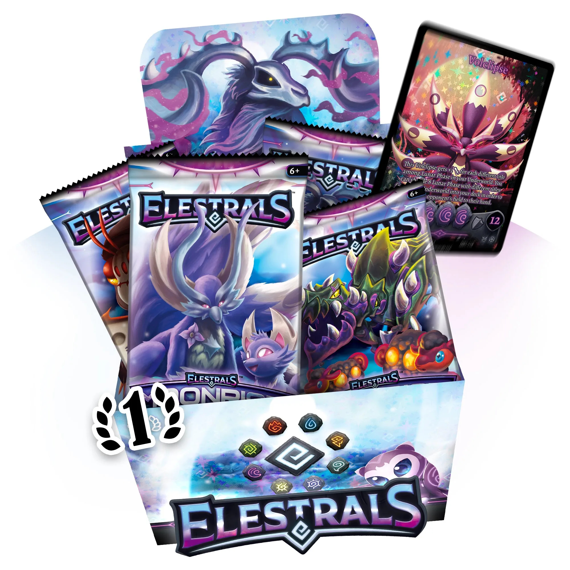 Elestrals TCG: 문라이즈 부스터 박스 (퍼스트 에디션)