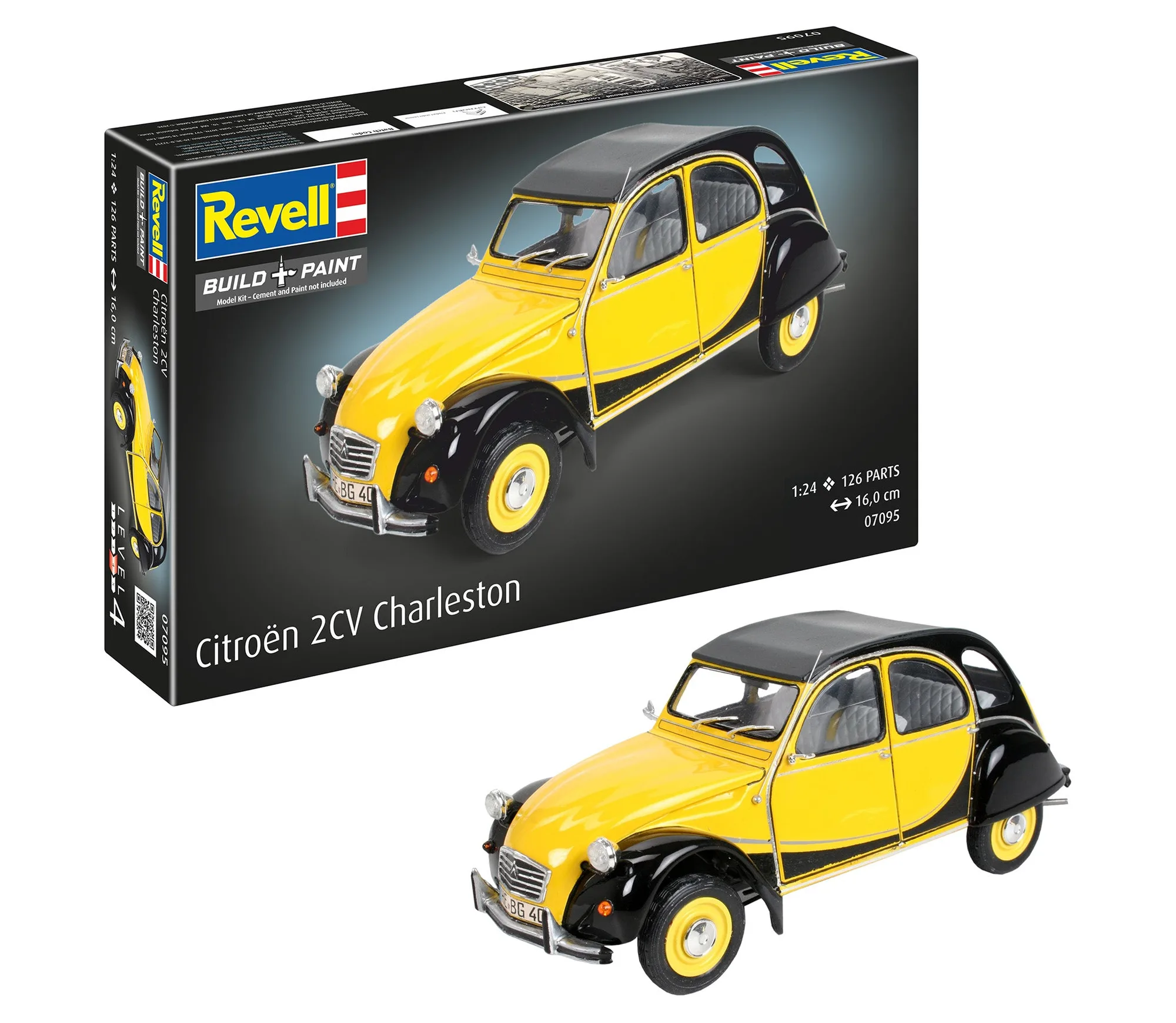Costruzione del kit modello Citroen 2CV Charleston