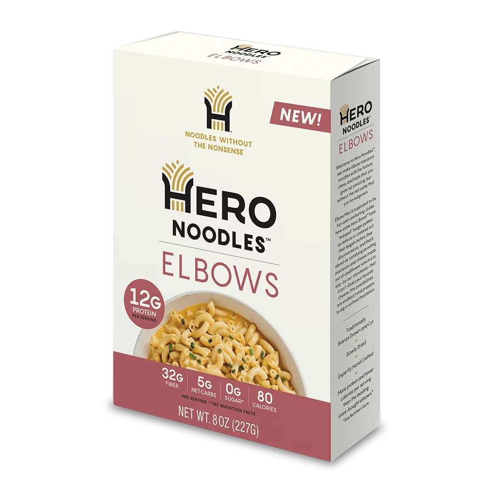 How to Make Low-Carb Mac and Cheese with Hero Noodles Elbows