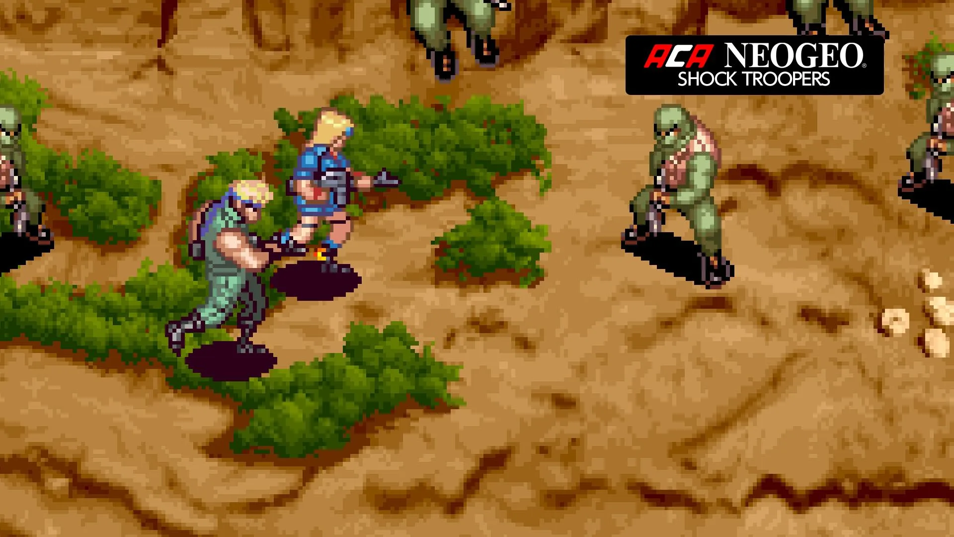 How to Play ACA NEOGEO SHOCK TROOPERS on Switch