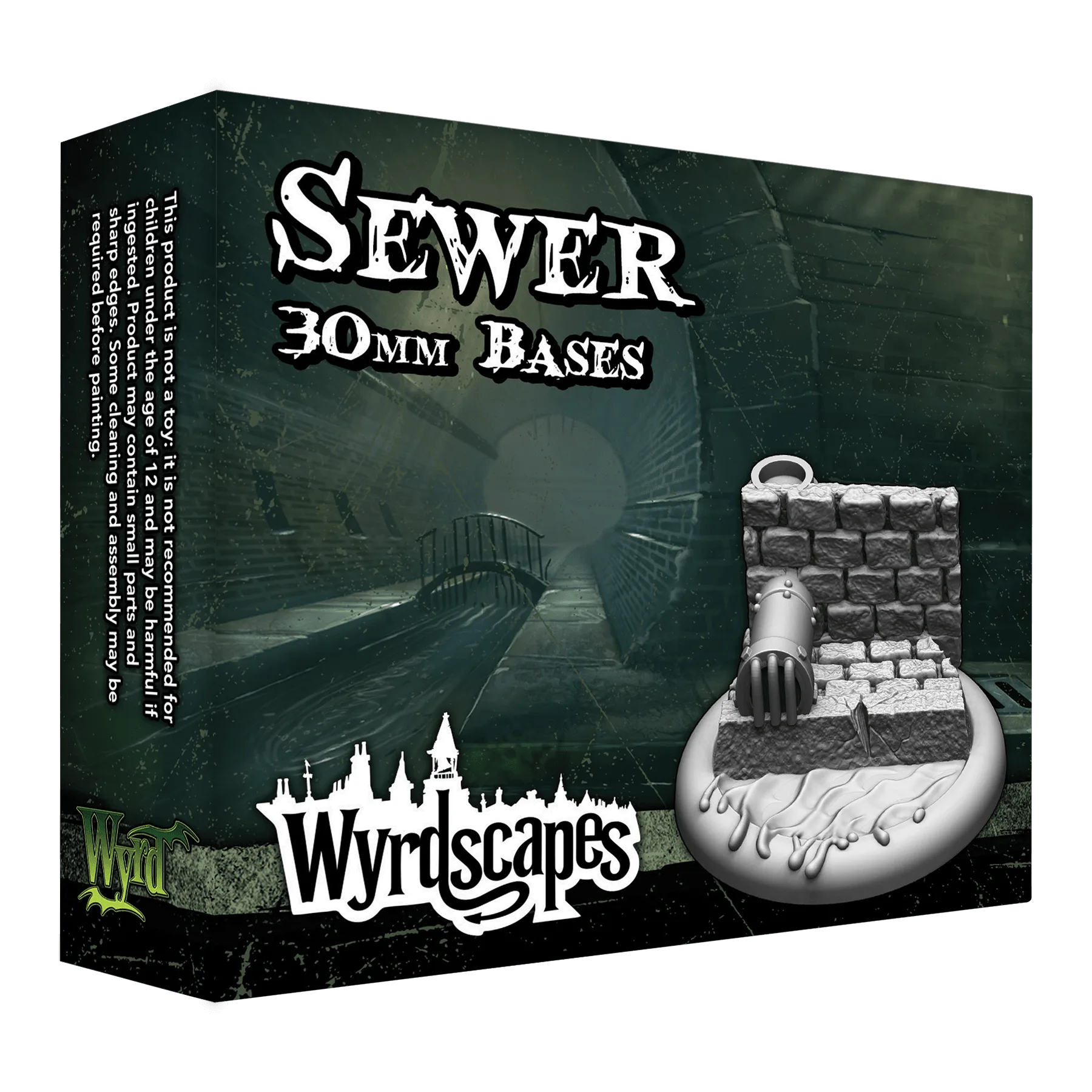 Wyrdscapes: Sewer 30mm Bases