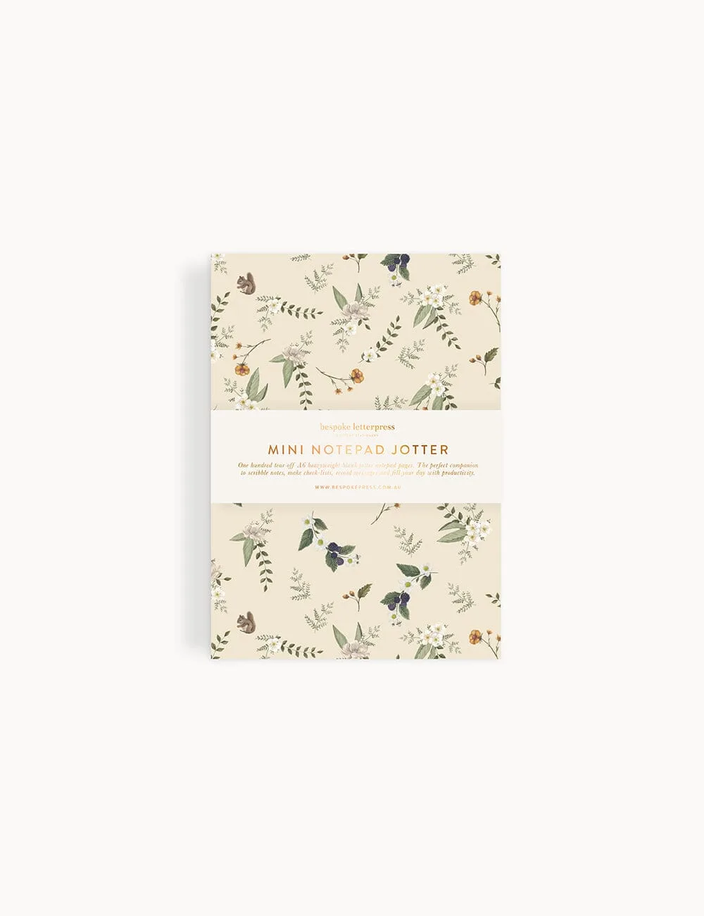 Mini Blocco Note Button Fern
