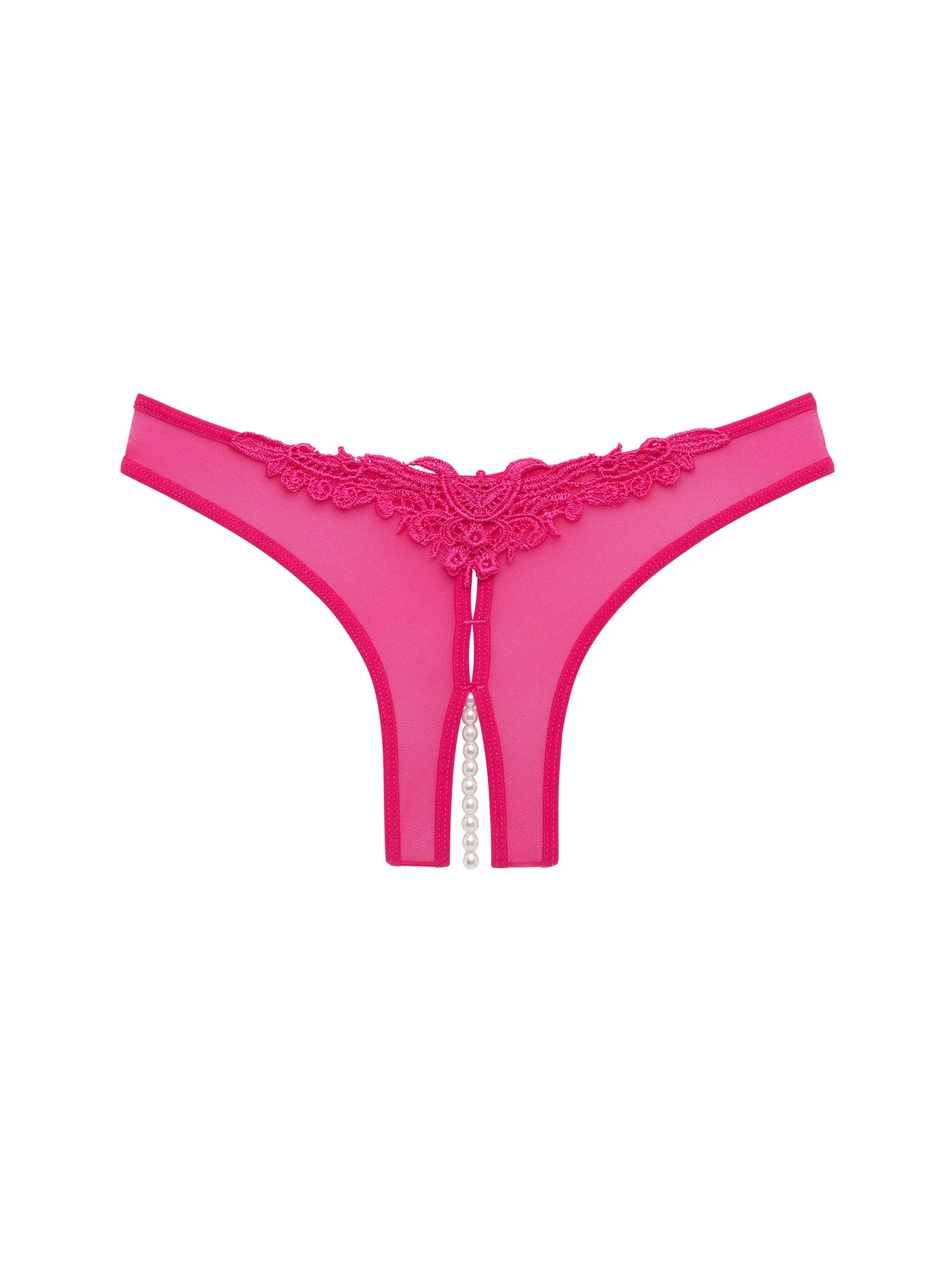 Paradise Lace Pearl Thong