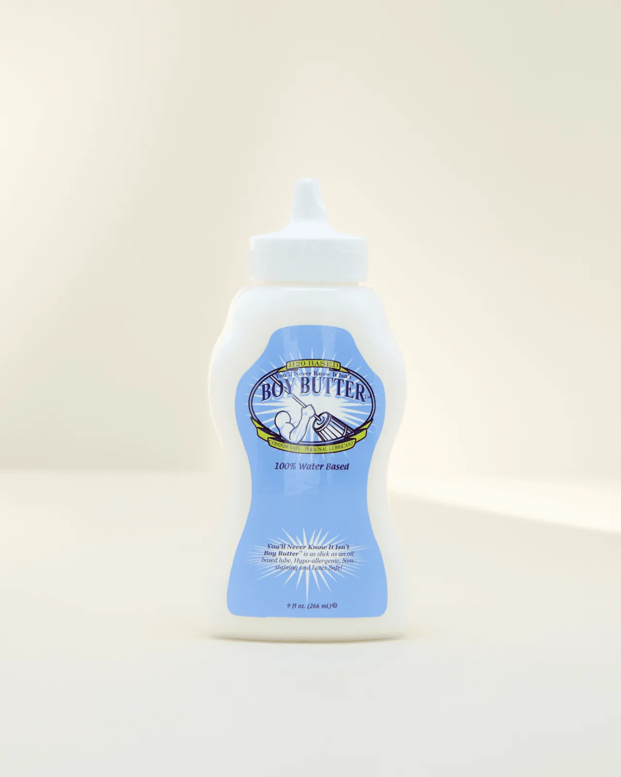 คู่มือขนาด Boy Butter H2O Lube: 9 ออนซ์ vs 16 ออนซ์