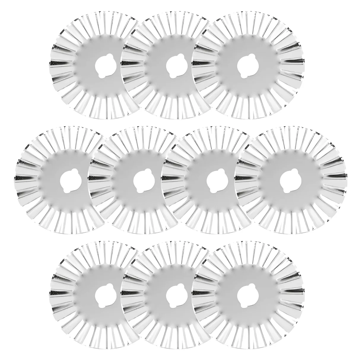 45mm Pinking Rotary Cutter Blades 10pcs