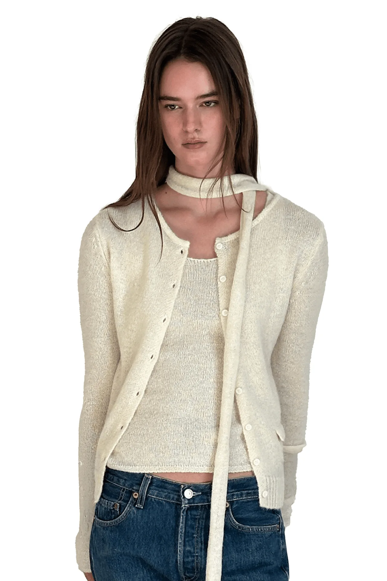 How to Style the Samantha Top in Cream for Work and Weekend