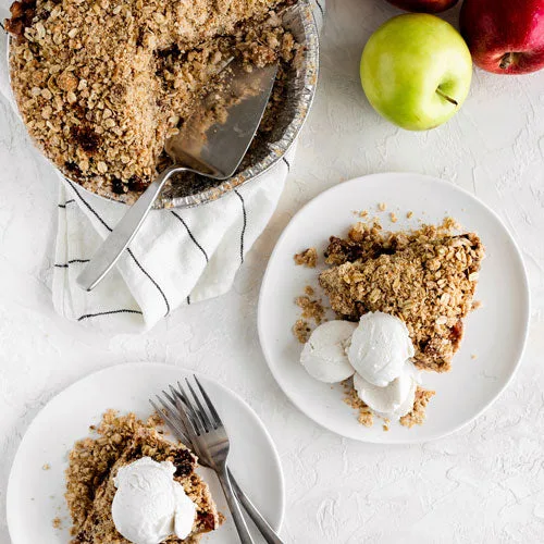 Apple Crumble Pie 9"