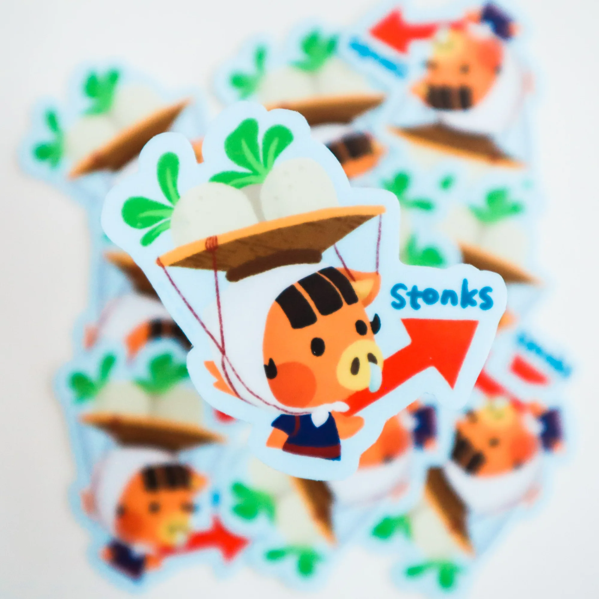 Pegatina de Daisy Mae de Animal Crossing