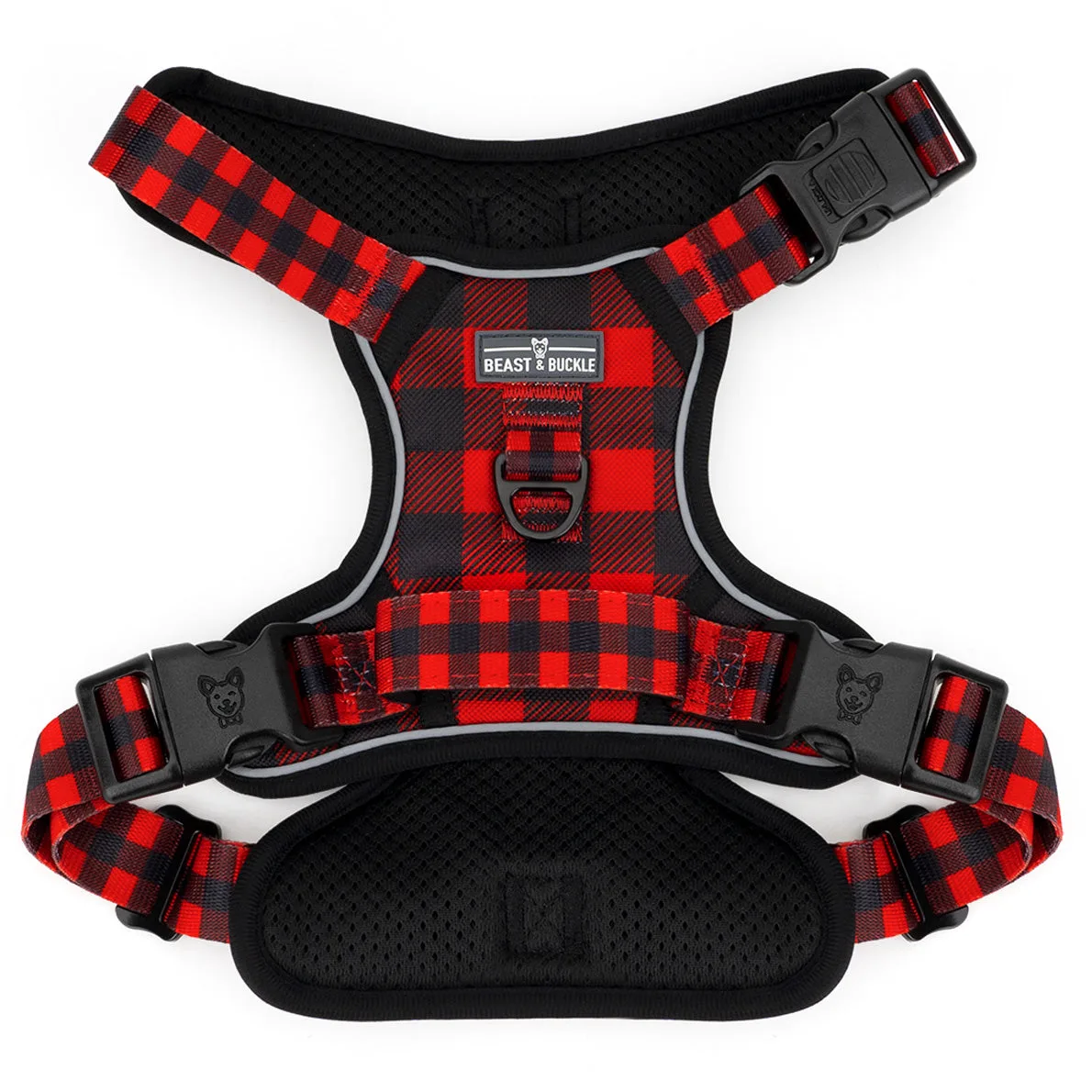 Jak dopasować szelki Lumberjack Plaid No Pull