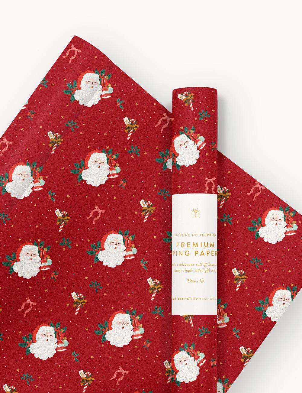 Gift Wrap 3m Roll - Jingle Bells