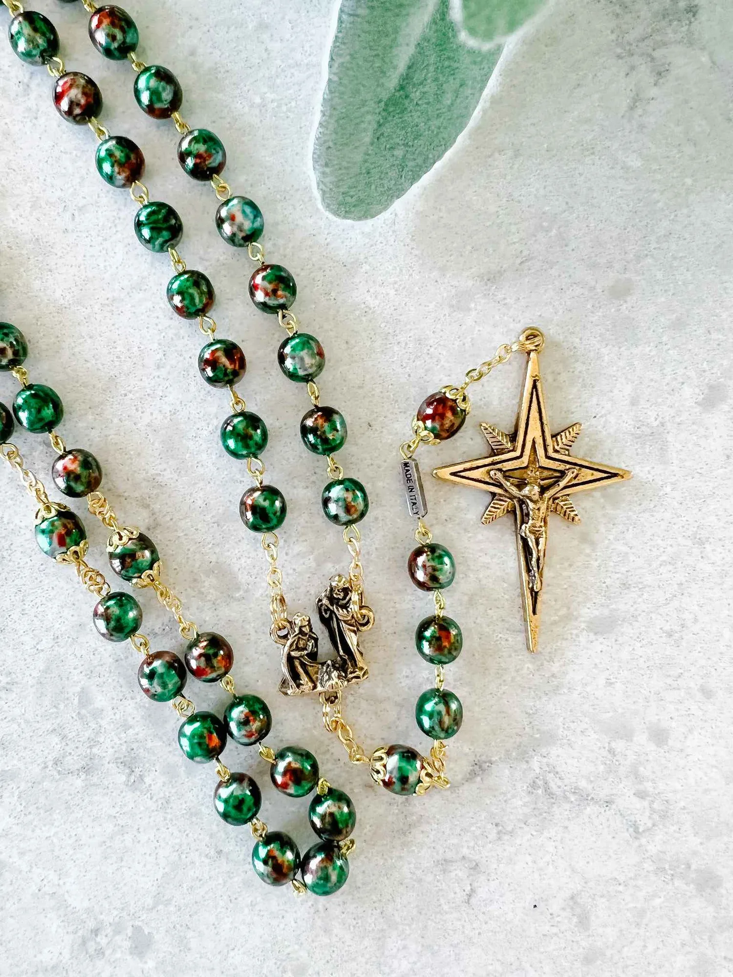Christmas Nativity Star Rosary vs. Be Not Afraid Rosary