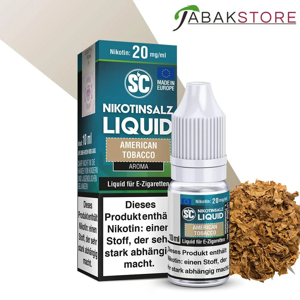 SC – American Tobacco – Nikotinsalz Liquid 10ml Liquid 20 mg/ml