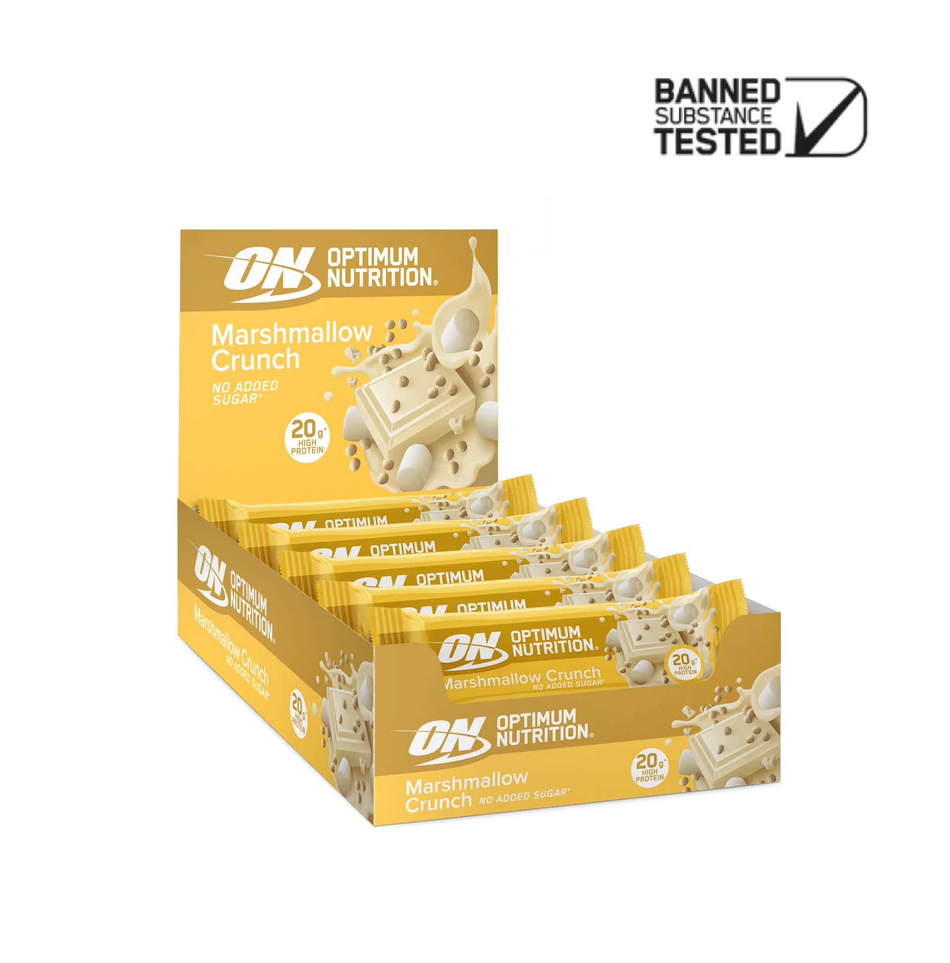 Marshmallow Crunch Protein Bar - Elite Series - 20g high protein