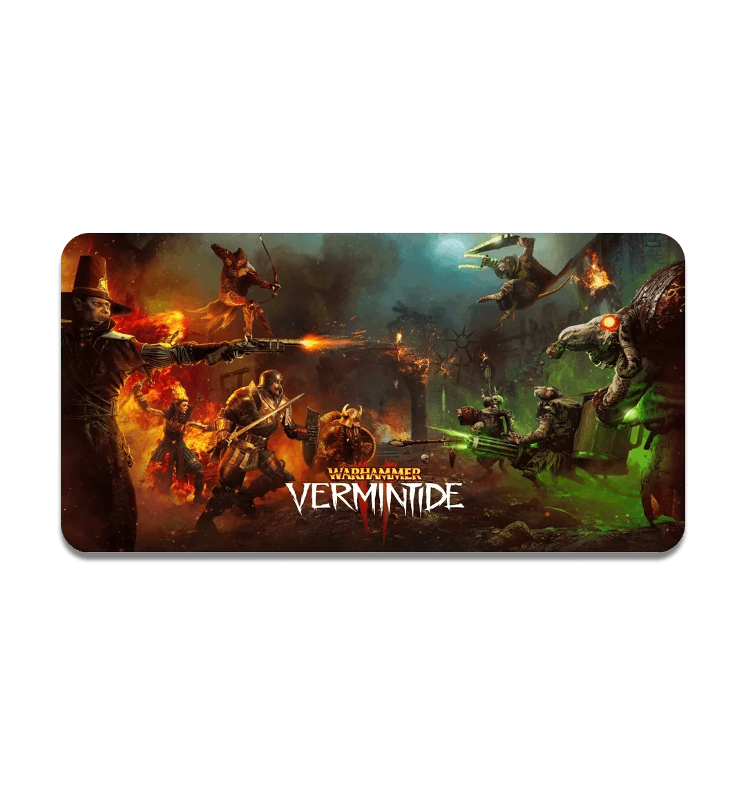 Warhammer: Vermintide 2 Versus Large Gaming Mat.
