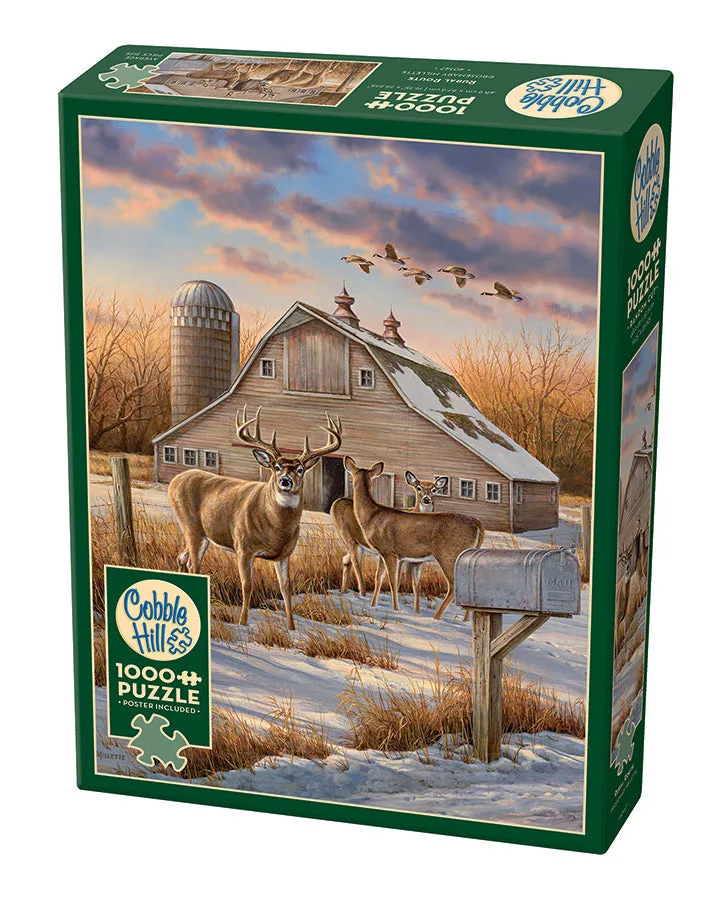 Landstraße 1000-Teile-Puzzle: Tipps für den Aufbau