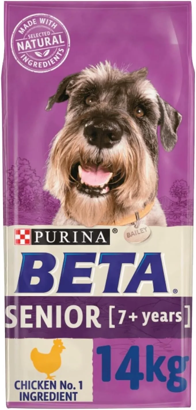 Beta Senior Chicken Dry Dog Food 14kg