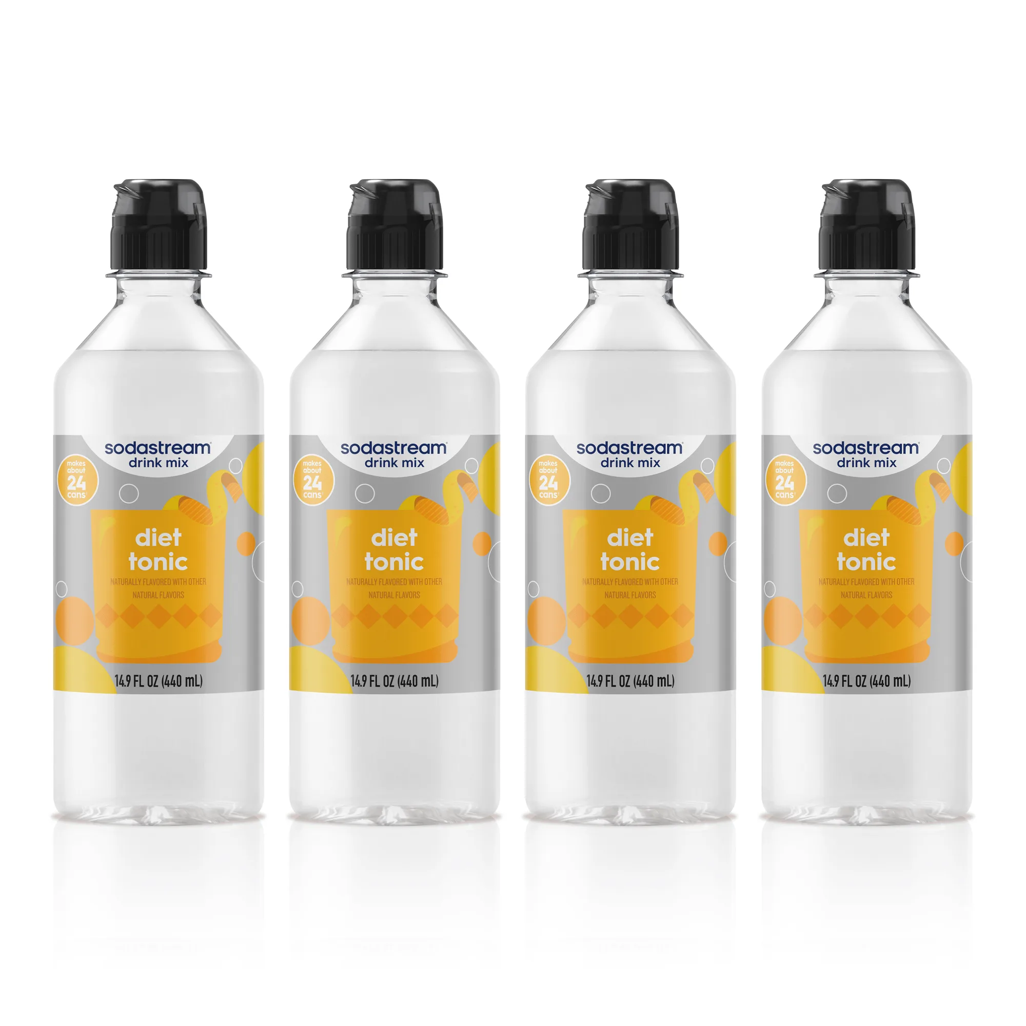 Sodastream Classics® Diet Tonic Drink Mix 4 Pack 440ml