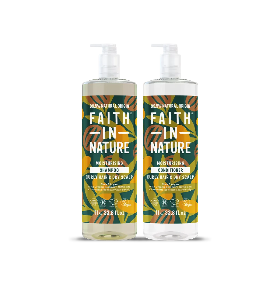Shea & Argan 1L Shampoo & Conditioner Set Benefits