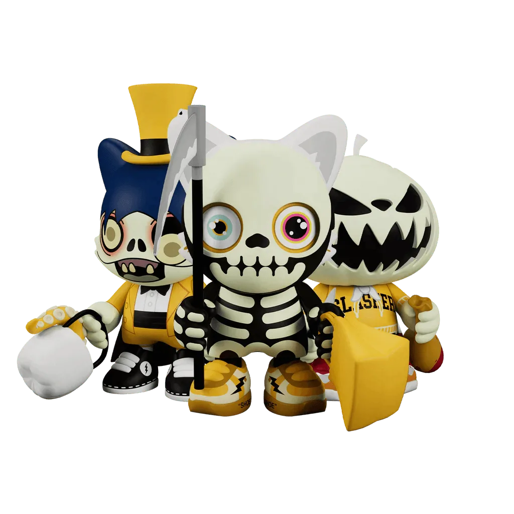 Hooligoonz Halloween (GID ed.) 3 pack