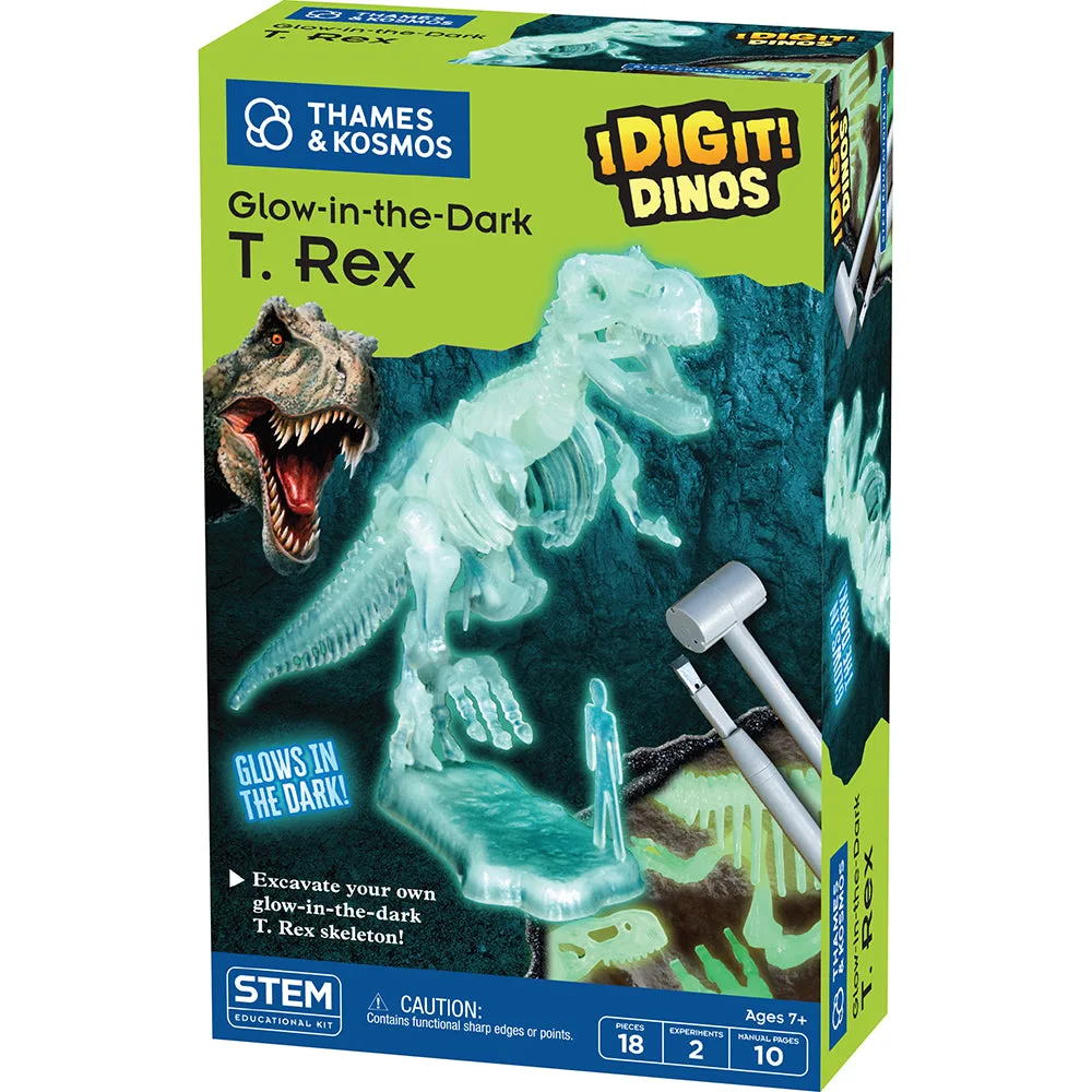 I Dig It! Dinos - Glow-in-the-Dark T. Rex Excavation Kit