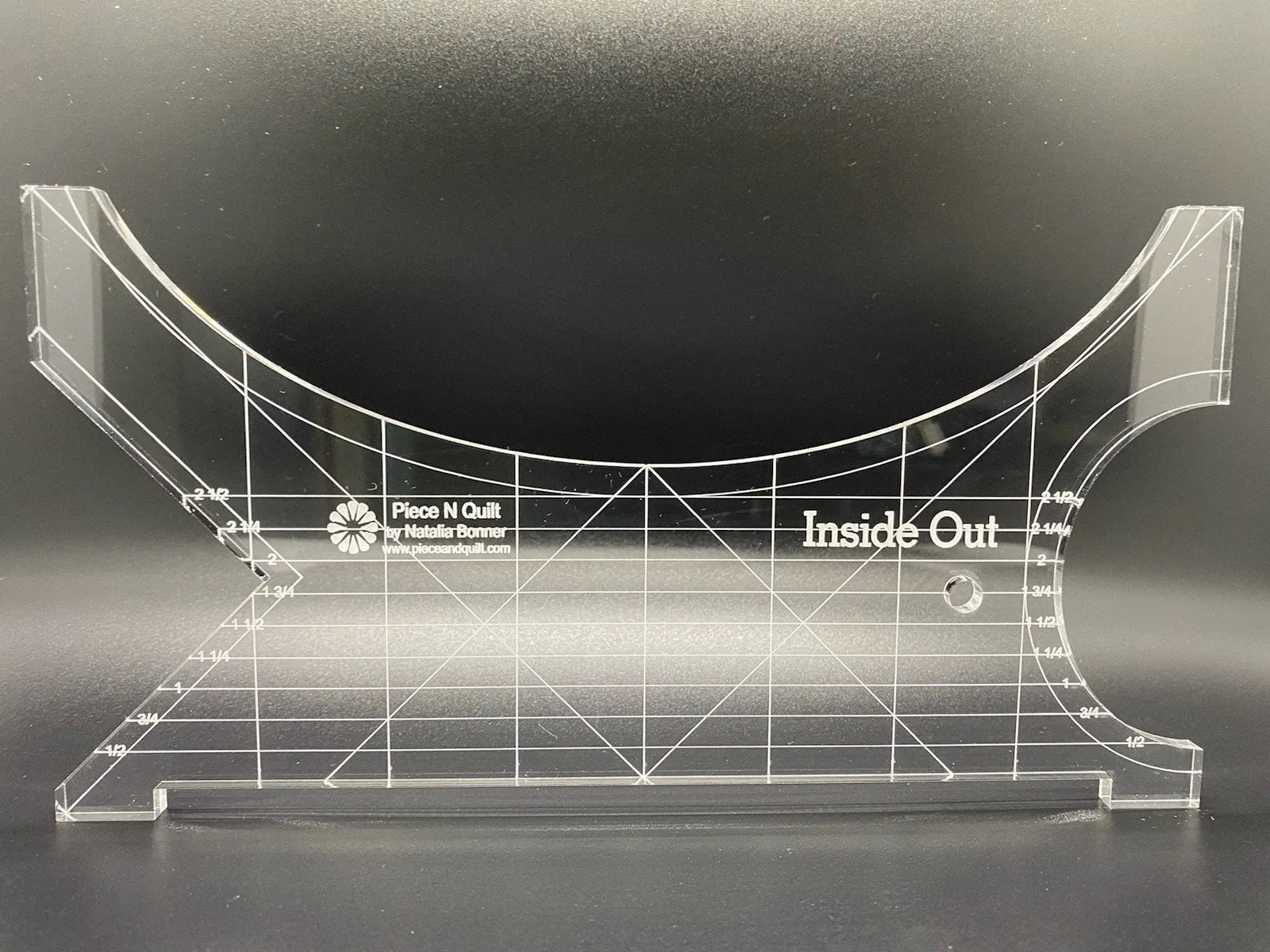 Inside Out Machine Quilting Ruler