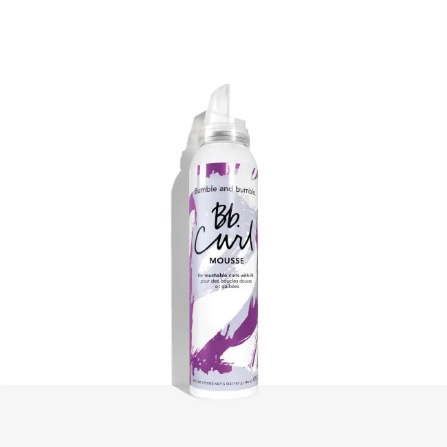 Curl Mousse for Touchable Curls with Volume