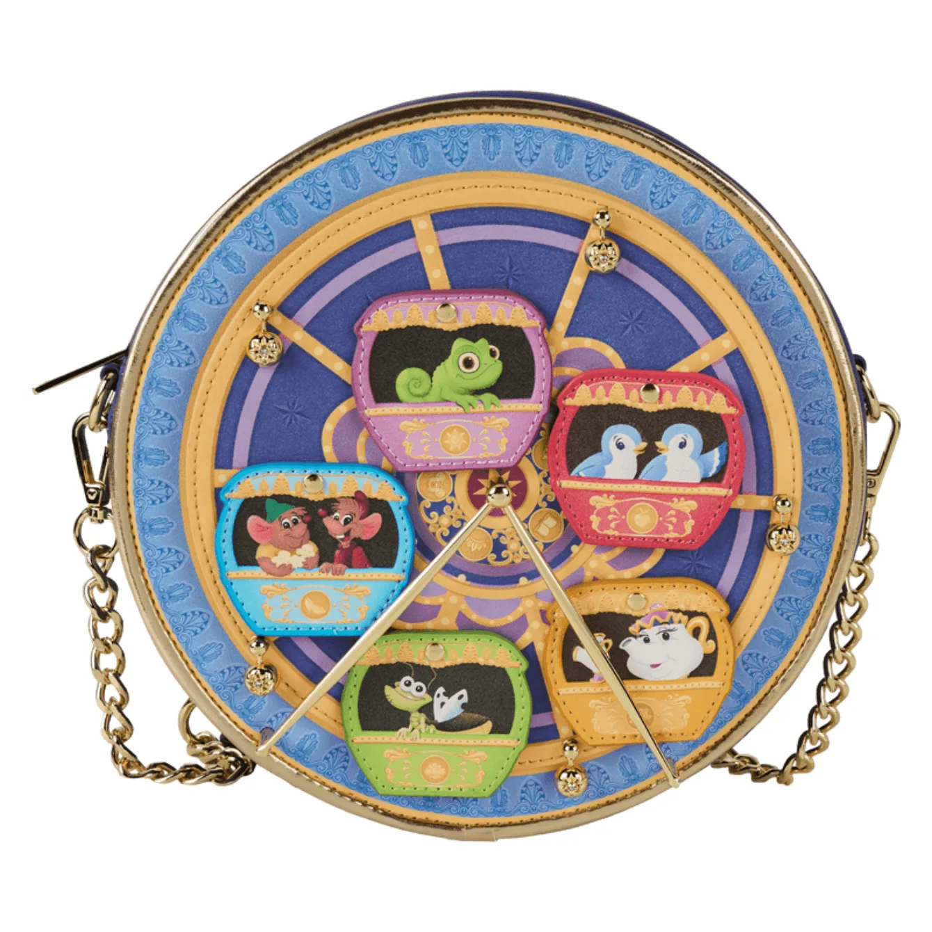 Borsa a tracolla Loungefly Disney Princess Carousel