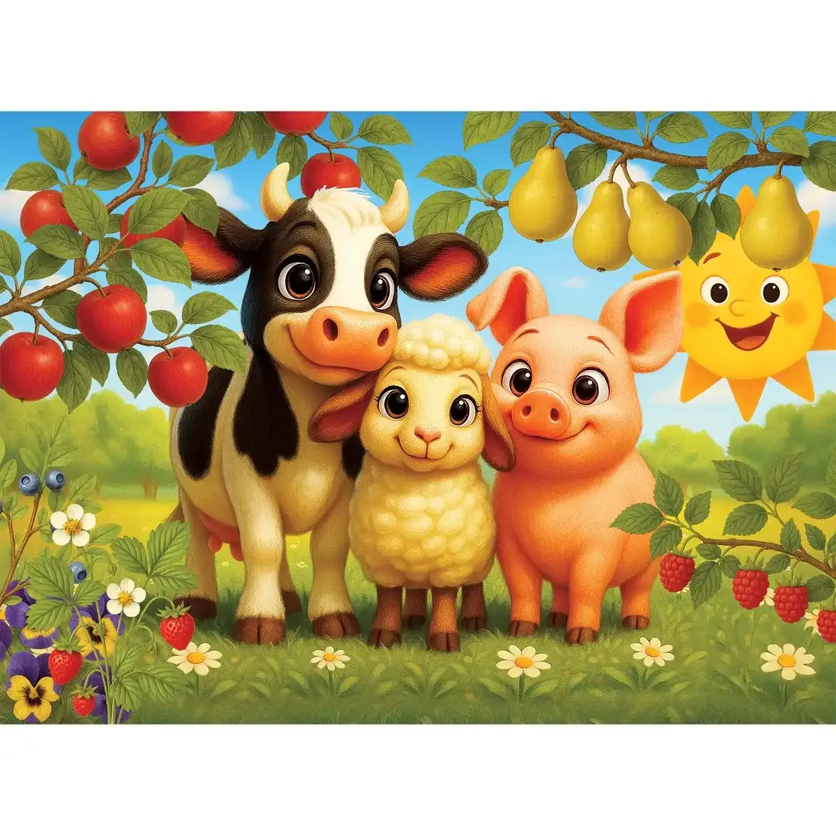 Puzzle de madera de 40 piezas para niños: qué esperar