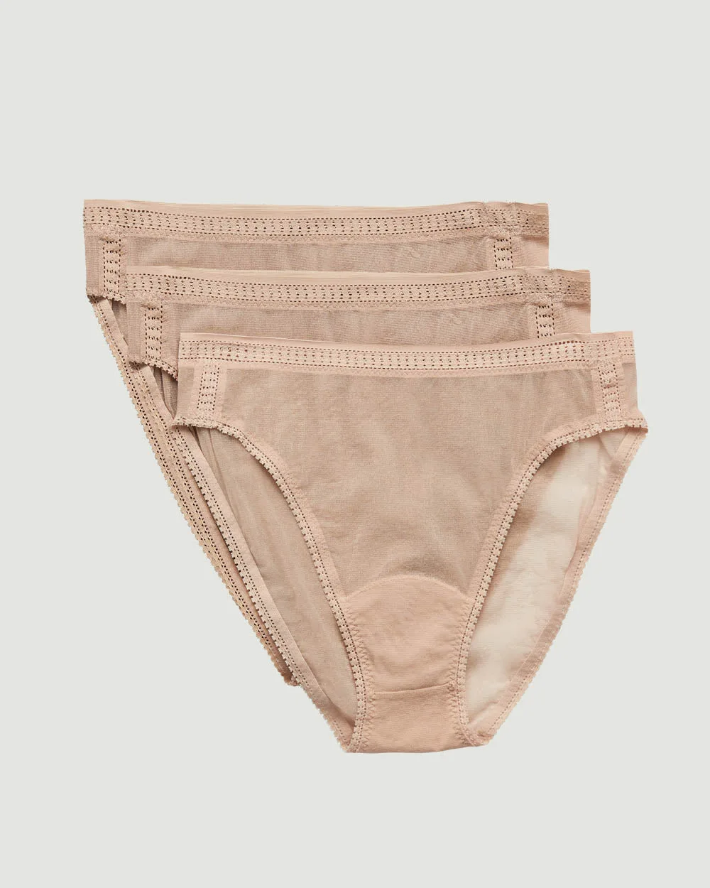 Gossamer Mesh Hi Cut Briefs: Style and Fit Guide
