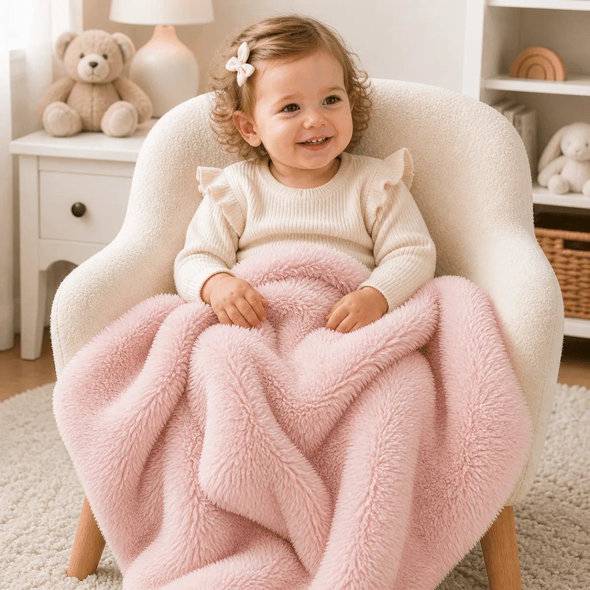Comment nettoyer et entretenir une couverture bébé en fausse fourrure