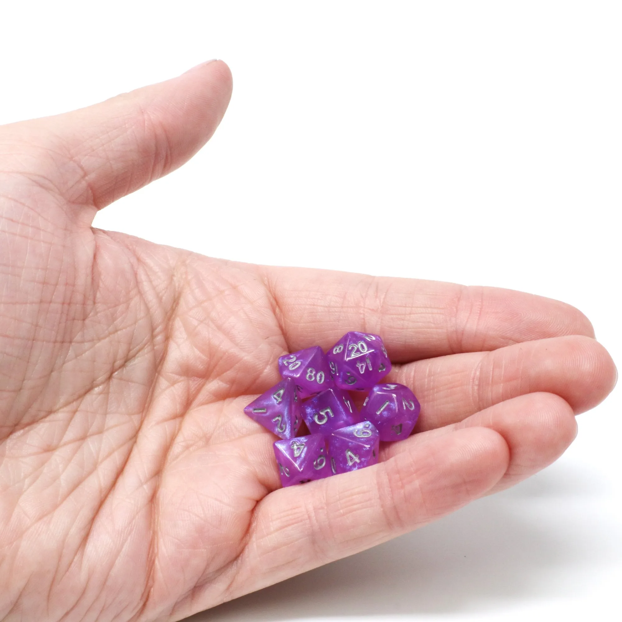 Set Mini RPG Critlings 7 pièces - Magenta Sparkle